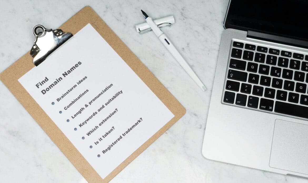 Checklist for choosing a domain name